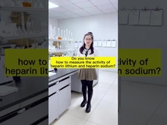 Do you know how to measure the activity of heparin lithium heparin sodium?